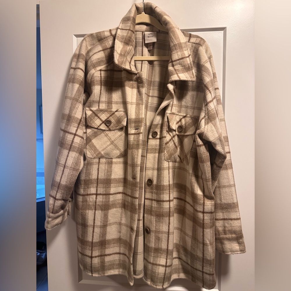 Flannel shacket